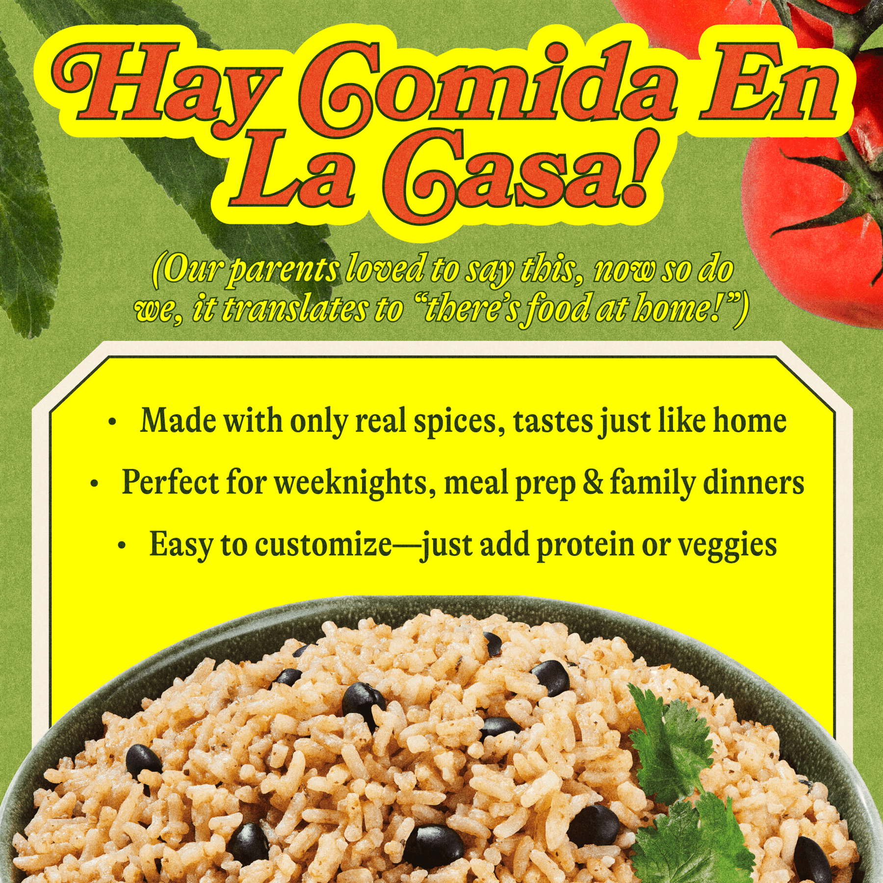 Loisa Rice & Black Beans, Premium Latin Rice & Beans, Non-GMO, No-MSG, No Artificial Flavors, No Preservatives, Organic Spices, 6-Pack