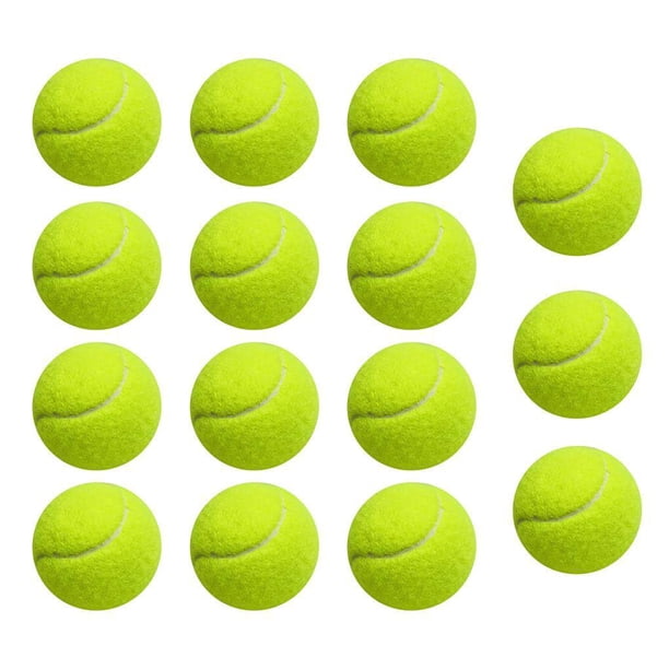 Advancent 30 Uds. De pelotas de tenis, pelotas de tenis duraderas, juguete para mascotas, pelotas de ejercicio de tenis, pelotas de entrenamiento de tenis, Tenis No.2 Advancent OD010574-02