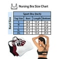 thumbnail image 3 of SAYFUT Strappy Sports Bras for Women Longline Medium Support Yoga Bra Wirefree Padded Sports Bra, 3 of 7