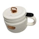 thumbnail image 3 of Olla arrocera pequeña, olla para fideos, olla eléctrica pequeña de 1,6 l, cocción rápida Beige, 3 of 9