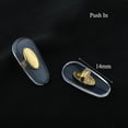 thumbnail image 4 of 20pcs PVC Eyewear Glasses Nose Pads Eyeglasses Repair Nose Pad Accessory Clip On Push In Style 16mm B C, 4 of 5