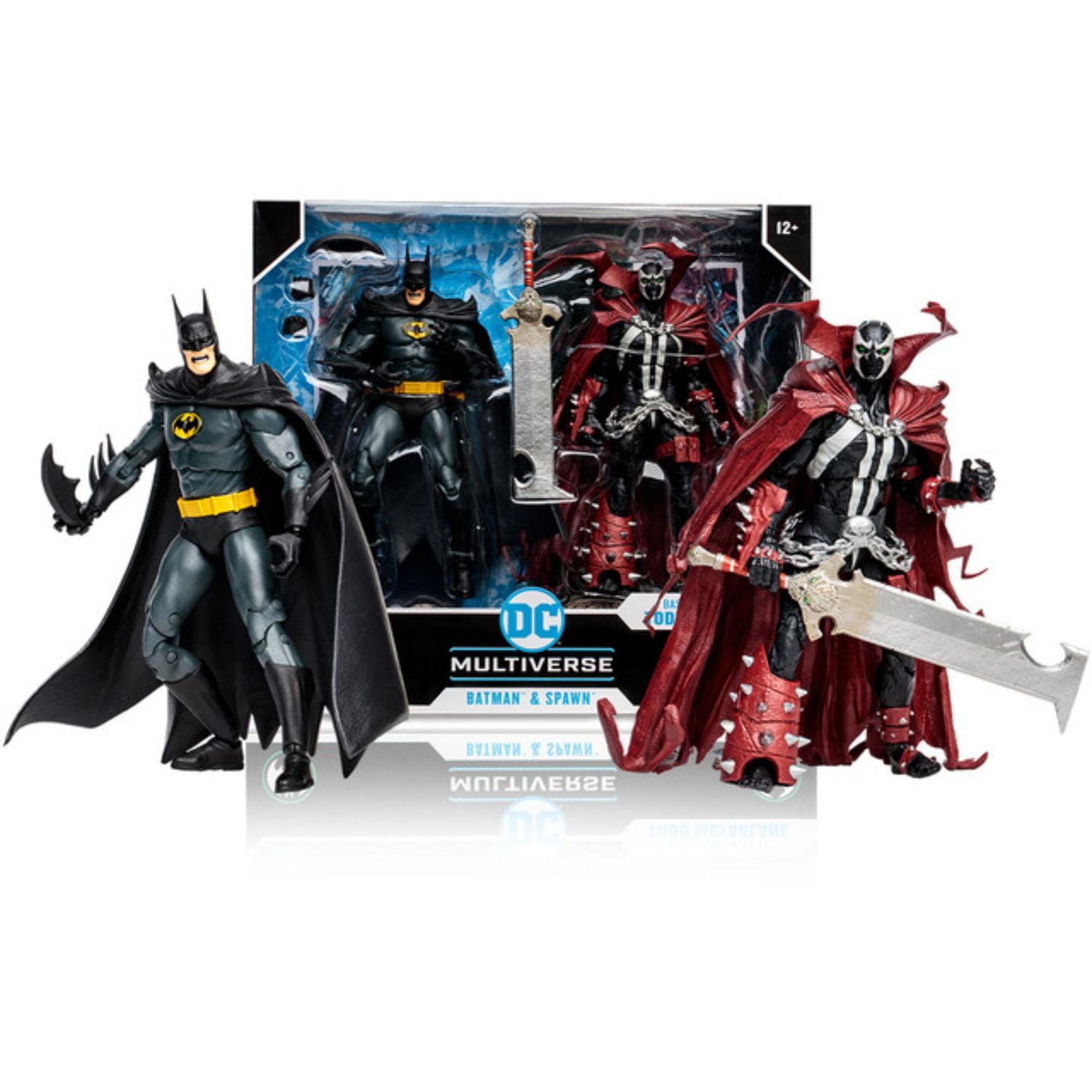 Batman & Spawn (Based on Comics by Todd McFarlane) 7" Figures
