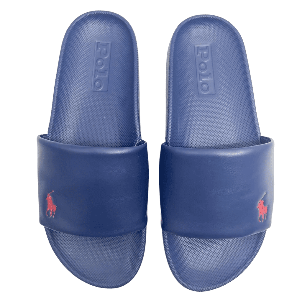 Polo Ralph Lauren Cayson Navy/Red Men's Sandals Slides Size 12 ...