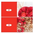 thumbnail image 3 of unbranded 1Ud Decorativo Guirnalda De Flores Artificiales Roja Con Estilo Chino Para Adorno De Hogar, 3 of 6