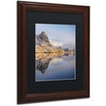 thumbnail image 2 of Trademark Fine Art 'Mountain Cascade' Canvas Art by Michael Blanchette Photography, Black Matte, Wood Frame, 2 of 4