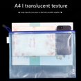 thumbnail image 4 of AMERTEER 25Pcs Document Folder File Zipper Bags  Mesh Zipper Pouch  Mesh Document Bags with Zipper  Plastic Zip File Folders  Mesh Zipper Bags Extra Thick Mesh Zipper Lock Bag for File St, 4 of 9