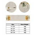 thumbnail image 6 of Xipuska Sunflower Bed Runners for Twin Size Bed, Decorative Bed Throws for Foot of Bed, Rustic Pastoral Pastel Plant Floral Summer Bed Runner Sofa Throw Bedding Scarf Protector Slipcover for Bedroom, 6 of 6