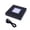 Black, variant on Portable Safe Low Temperature LED Crystals Light Base with Multiple Color Changing for Atmospheres