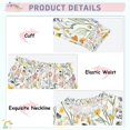 thumbnail image 3 of FORMRS Toddler Unisex Long Sleeve Top and Pants Pajama Set 2-Piece Sleepwear, Sizes 18M-8Y, Watercolor Wildflowers, 3 of 6