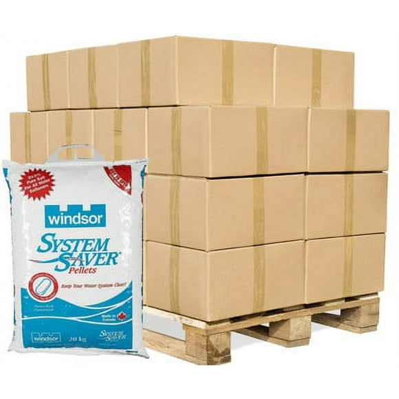 Sifto Adoucisseur d'Eau au Chlorure de Sodium / Xtal Plus / 20 kg / Palette en Vrac (63 Sacs)