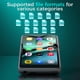 thumbnail image 4 of Reproductor MP3 ZAQE 160 GB con Bluetooth, WiFi, Spotify para niños, 4 of 8