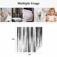 thumbnail image 4 of Black Gray White Cloth Napkins, Vintage Rustic Abstract Ombre Aesthetic Washable and Reusable Dinner Napkins Set of 8, Table Napkin for Kitchen Party Birthday Wedding Hotel Housewarming 20"x20", 4 of 8