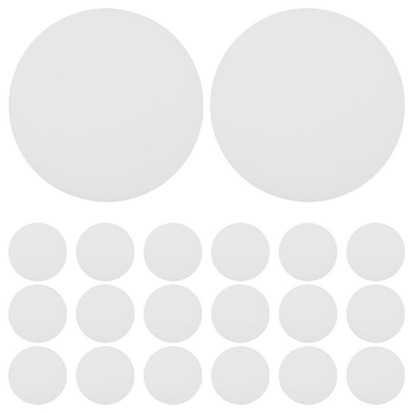 KAKOWELY 20pcs Recessed Lighting Cover Downlight Diffusion Plates Round Diffusion Sheet Shading Plates,2.32"X2.32"X0.04"