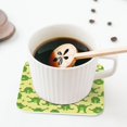 thumbnail image 5 of Naloa Funny Frogs Coasters for Set of 4 - PU Leather Coasters, Coasters for Table Cup Tea Coffee Beer, Decorative for Kitchen Homedecor (Round), 5 of 6