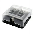 thumbnail image 3 of Phyun 6-Way Circuit Blade Fuse Holder Box Block Cover 12/24V For Car Truck Boat Marine, 3 of 5