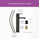 thumbnail image 5 of Grifo Monomando Brucke Negro Mate para Lavabo Línea Akashi – Acero Inoxidable de Alta Durabilidad, 5 of 10