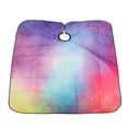thumbnail image 1 of Capa De Tela Para Peluquería, Delantal De Peluquero Estilista De Fácil Limpieza Con Estampado Tie Dye Para Corte De Pelo, 1 of 7