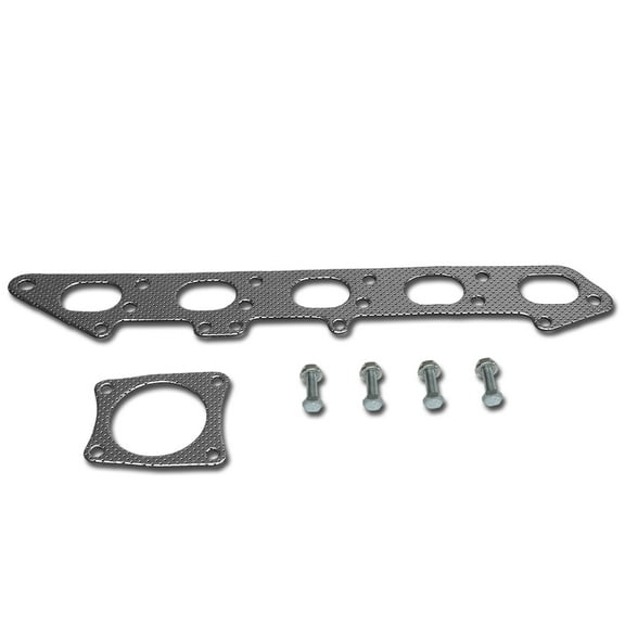 DNA Motoring GKTSET-VL850 For 1992 to 2000 Volvo 850 S70 V70 2.4L 2.4 R Aluminum Exhaust Manifold Header Gasket Set 93 94 95 96 97 98 99