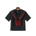 thumbnail image 6 of new cute black and red basic short skirt and long skirt uniform-mid skirt 65cm-XL, 6 of 7