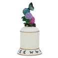 thumbnail image 3 of Let Me Call You Sweetheart Hydrangea & Butterfly Ceramic Wind Up Musical Bell, 3 of 5