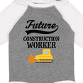 thumbnail image 4 of Inktastic Construction Worker Boys Future Boys Long Sleeve Baby Bodysuit, 4 of 5
