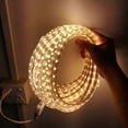 thumbnail image 3 of Bande LED, Bande LED Étanche, Bande LED Lumineuse 220v, Bande LED Étanche IP65 5050, Blanc Chaud (5m), 3 of 5