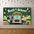 thumbnail image 4 of Polyester School Banner Educational Backdrop Colorful Decor Event Decoration for Classroom Decoration School Event Party, 4 of 7
