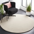 thumbnail image 2 of SAFAVIEH Fifth Avenue Debra Solid Area Rug, Ivory, 3' x 3' Round, 2 of 8