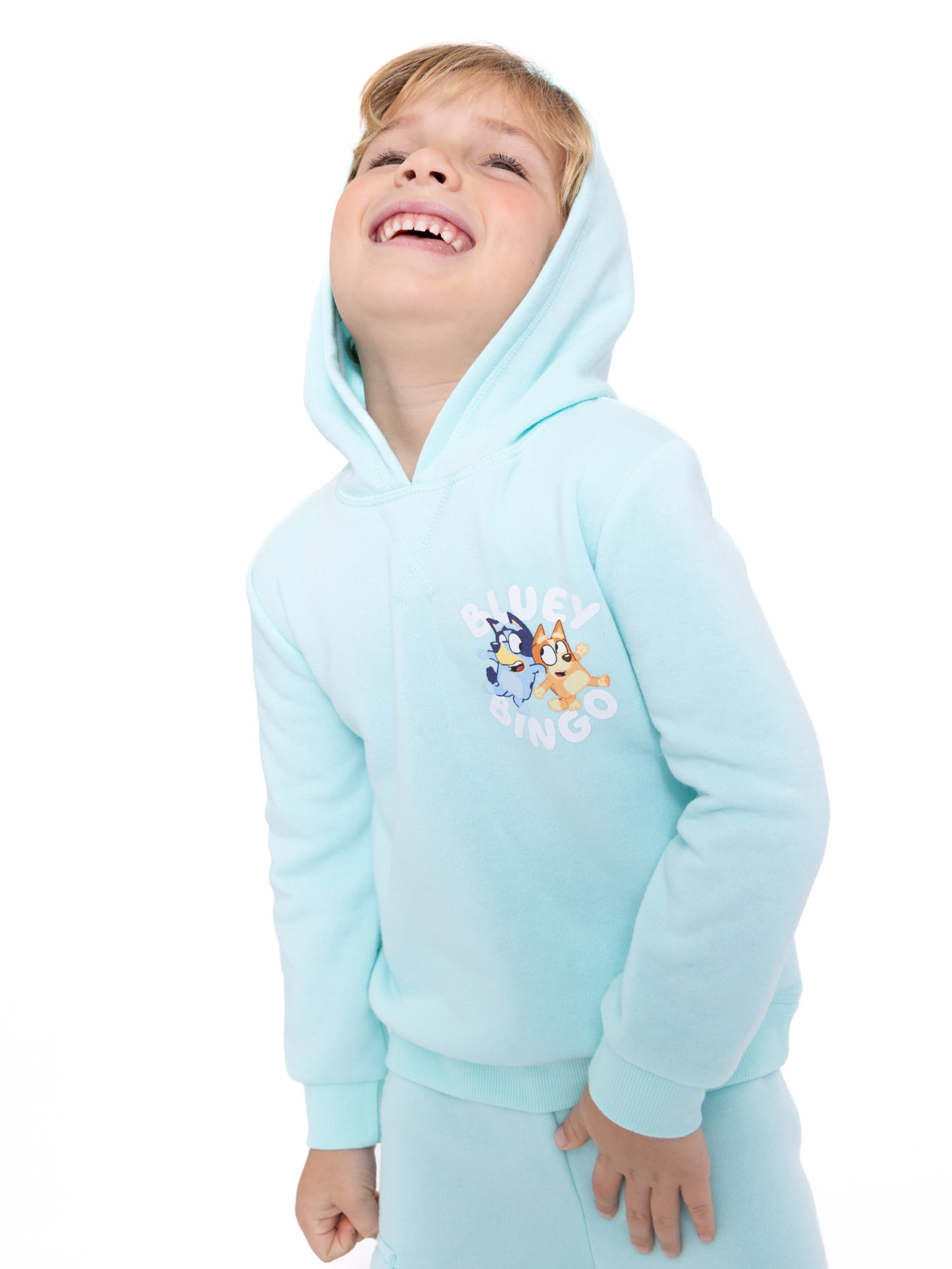 Bluey and Bingo Toddler Boys Hoodie and Joggers Set, Sizes 12M-5T