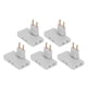 thumbnail image 3 of Adaptador De Enchufe De La UE, Convertidor De Enchufe De La UE 3 Clavijas Fácil De Transportar 110-250 V Inalámbrico 5 Piezas Para Espacio De Enchufe Limitado, 3 of 7