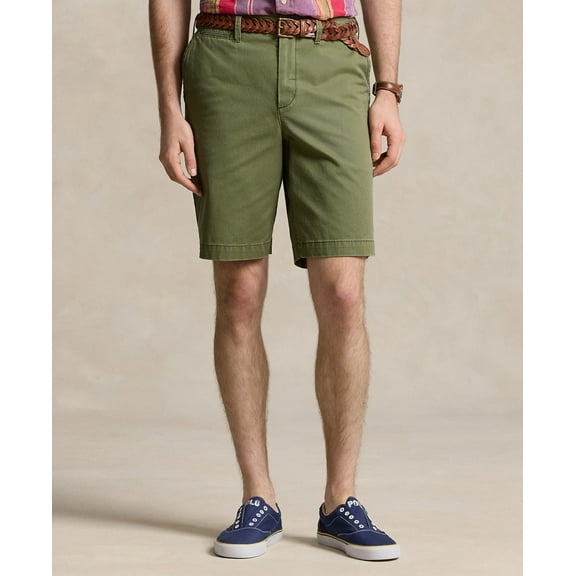 Polo Ralph Lauren Shorts Men's 30W Garden Trail Green Relaxed Fit Twill 10in