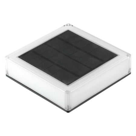 

dido Outdoor Column Headlight Landscape Solar Post Cap Light IP68 Waterproof 6000K Dual Lighting Sheets