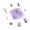 Purple, variant on Mini Office Supply Kits – Includes Mini Stapler,Scissors, Staple Remover, Staples, Tape Dispenser