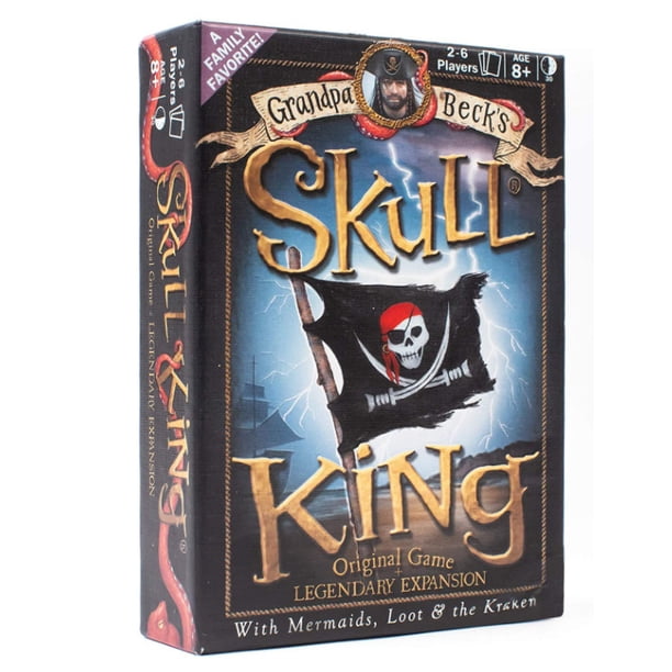 Juego de cartas Skull King Tarot Deck para fiesta familiar