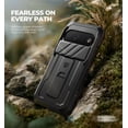 thumbnail image 6 of Dexnor for Google Pixel 11/11 Pro Case with Slide Camera Cover & 2 Front Frames & Built-in Screen Protector & Kickstand, Full-Body Shockproof Protective Cover Rugged Bumper Cases, Black, 6 of 7
