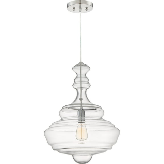 Quoizel QF2046C Morocco Pendant in Polished Chrome
