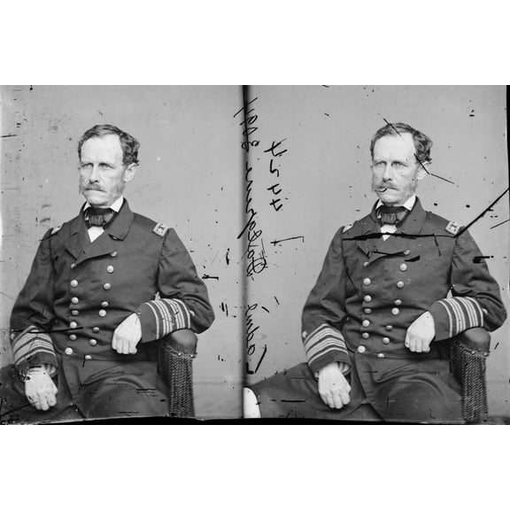 Print: Adm. John A. Dahlgren, circa 1855