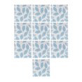 thumbnail image 1 of Pegatinas para azulejos impermeables con diseño de hojas verdes, 10 unidades, 20 x 20 cm, decora tu hogar con estilo, 1 of 8