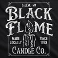 thumbnail image 2 of Black Flame Candle Co Unisex Hoodie Funny Sarcastic Spooky Halloween Graphic Hooded Sweatshirt, 2 of 8