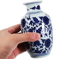 thumbnail image 2 of Zoyueyie Chinese Style Ceramic Blue and White Porcelain Vase Home Flower Arrangement Vase, 2 of 10