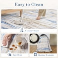 thumbnail image 4 of VUNATE 9'x12' Area Rugs for Living Room Abstract Washable Modern Carpet Non Slip Soft Indoor Throw Rug for Bedroom Dining Room Blue, 4 of 8