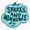 1pcs, variant on Sharks And Minnows Swimming Classic Pool Game Humor Sticker