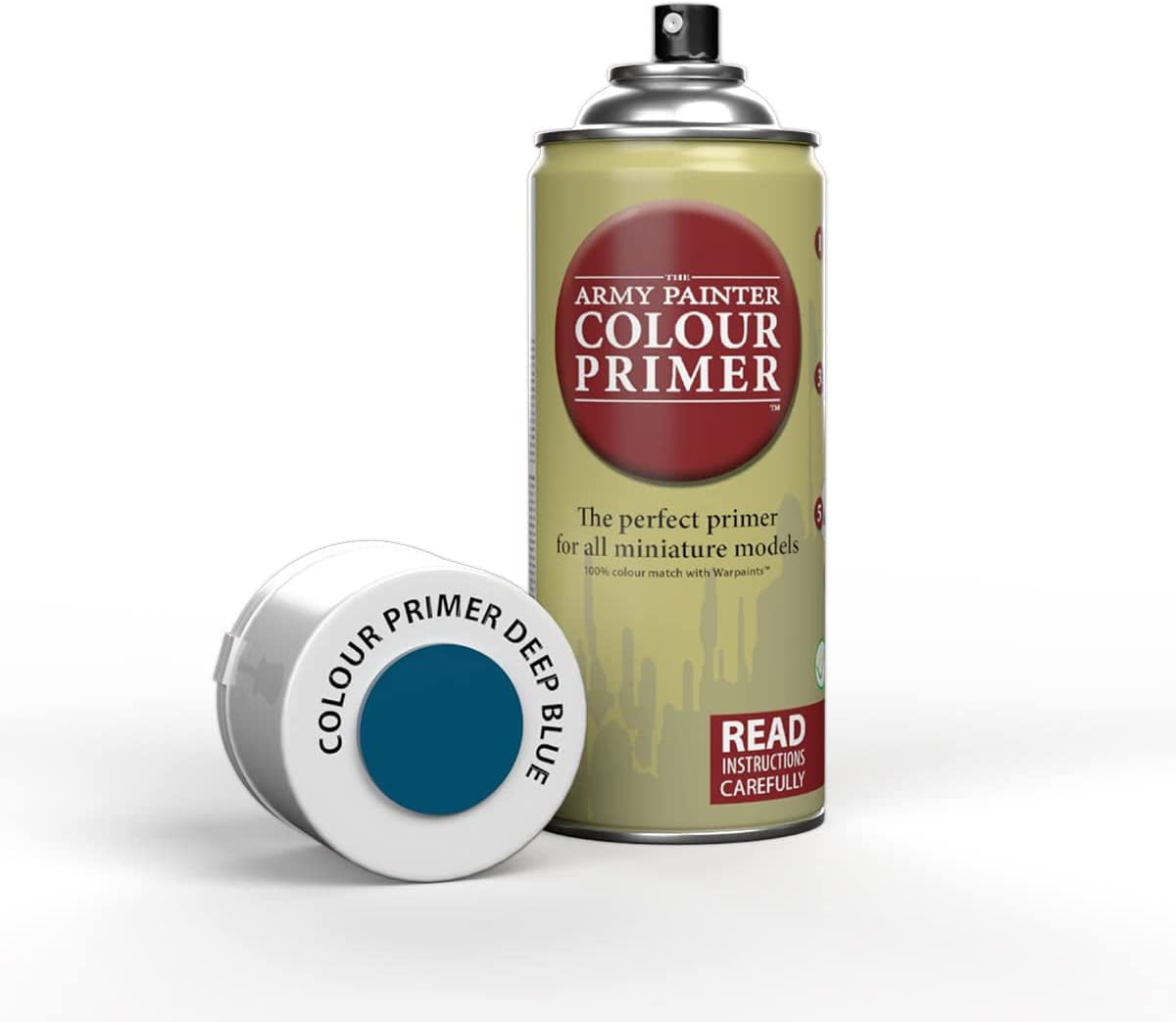 The Army Painter Color Primer Spray Paint, Deep Blue, 400ml, 13.5oz