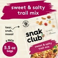 thumbnail image 2 of Snak Club Sweet & CI30&nbsp;Salty Trail Mix, 5.5 Ounce (Pack of 6), 2 of 3