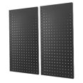 thumbnail image 1 of Metal Pegboard Panels, Pegboard Wall Organizer 24 X 12in Powder Coated Versatile Easy Installation  for Garage Workbench Shop, 1 of 7