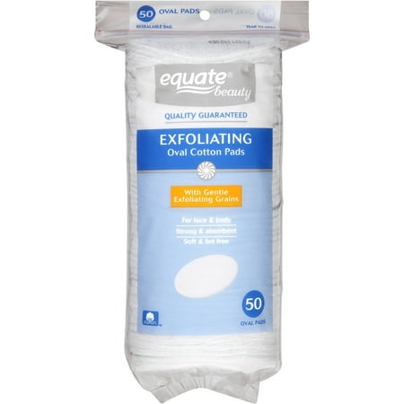 oval equate exfoliating