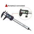 thumbnail image 6 of 150mm 100mm Electronic Digital Caliper Carbon Fiber Dial Vernier Caliper Gauge Micrometer Measuring Tool Digital Ruler ,Easy to Use, 6 of 7
