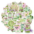 thumbnail image 6 of 35pcs Cute Stationery Stickers Matcha Drink Stickers Cafe Kids Stickers  for Luggage Laptop Suitcase, 6 of 9