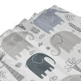 thumbnail image 5 of XMXT Waterproof Shower Curtain Liner with Iron Hooks, Cartoon Elephant Background Shower Curtains for Bathroom Decor Accessories, 72 x 72 inches, 5 of 8