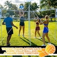 thumbnail image 3 of Set de voleibol Franklin Sports Quad Volleyball 4 con accesorios, 3 of 9